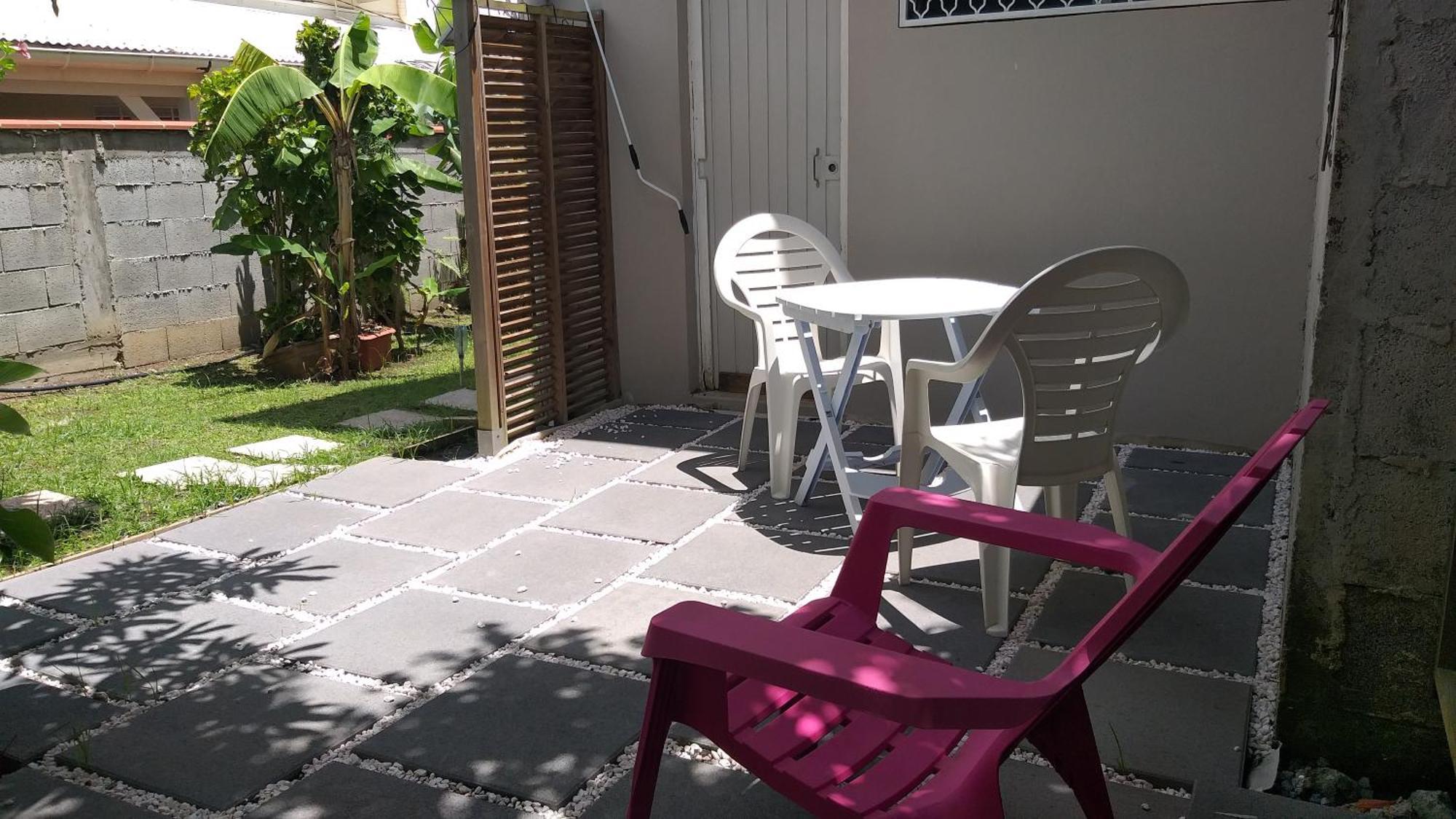 Agreable F2, Jardin, Garage, Fibre, Clim Ch Leilighet Fort-de-France Eksteriør bilde